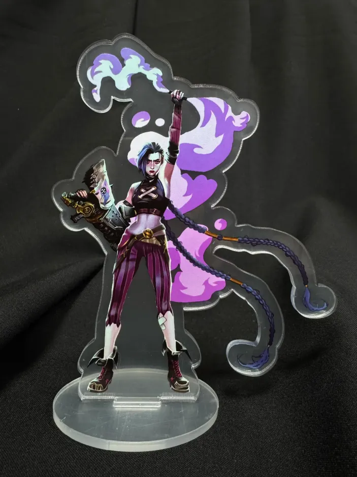 Акриловый стенд "Arcane: Jinx"