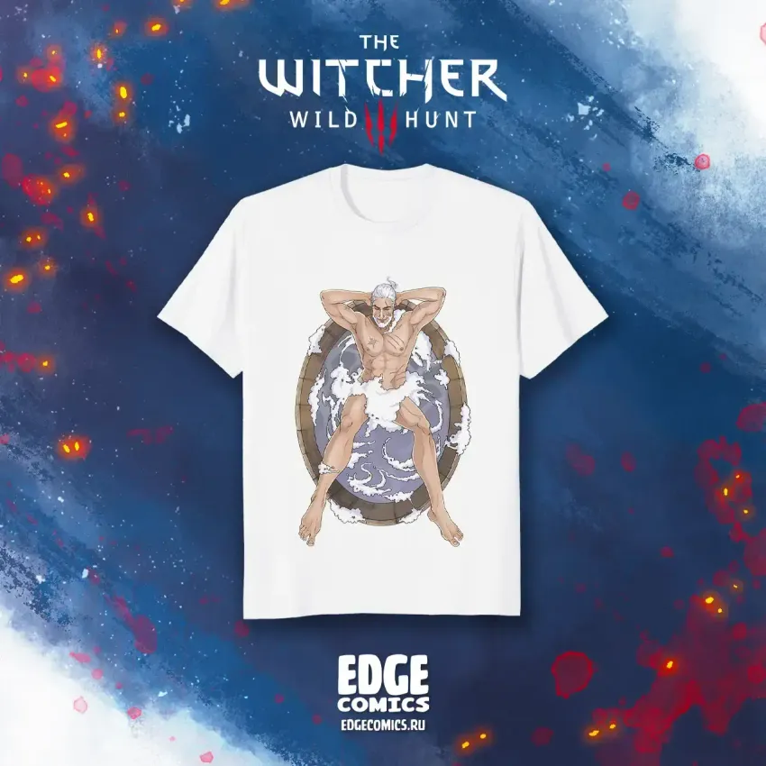 The Witcher Crowdfunding: Эксклюзивная футболка &quot;Геральт&quot;