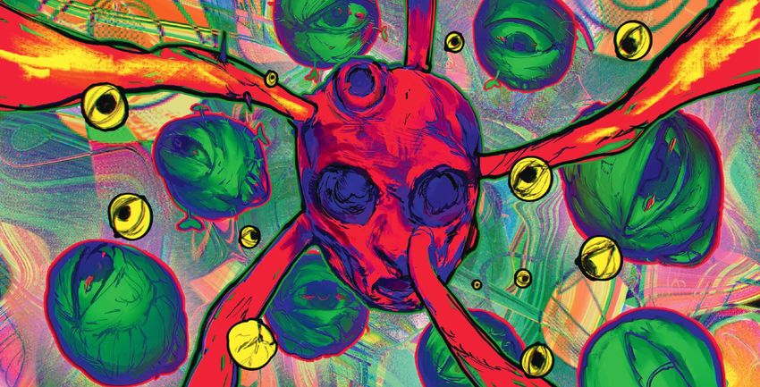 Набор открыток «Клеть. Бездна»