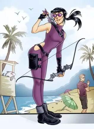 Открытка "Hawkeye Kate Bishop"