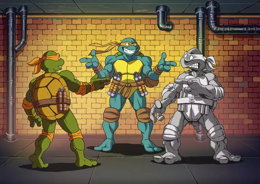 Постер "TMNT Verse" Постер "TMNT Verse"