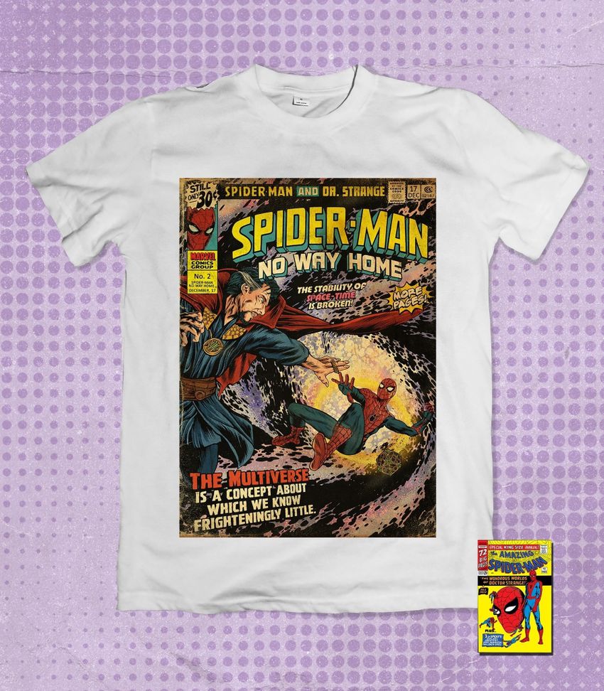 Футболка "Человек-Паук: Нет Пути Домой" белая