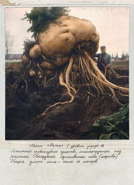 Открытка "Аномалии Репка"