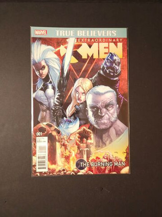 Extraordinary X Men: Burning Man #1