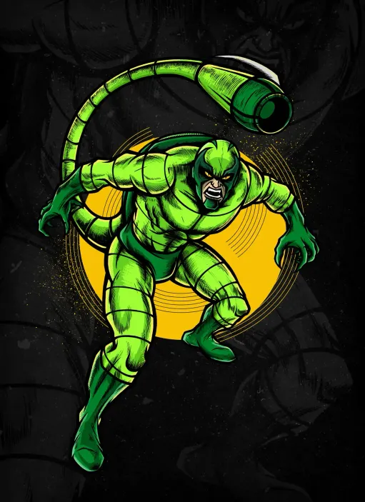 Открытка &quot;Spider-Man 1994: Scorpion&quot;