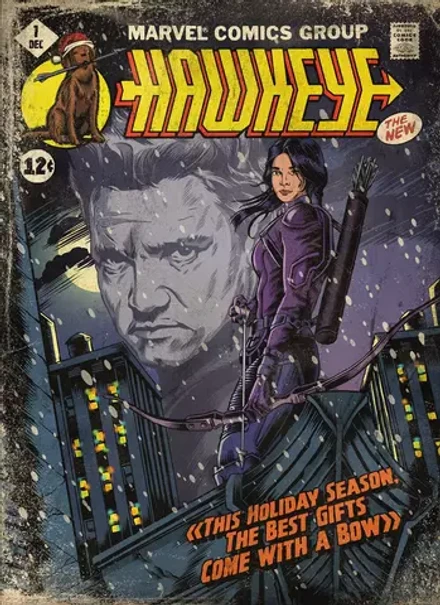 Открытка "Hawkeye (2021)"