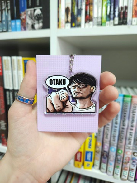 Акриловый брелок "Hideo Kojima"