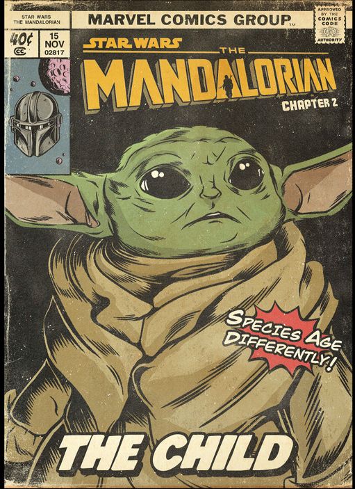 Постер &quot;Star Wars: Mandalorian. Chapter 02 &quot;Child&quot;