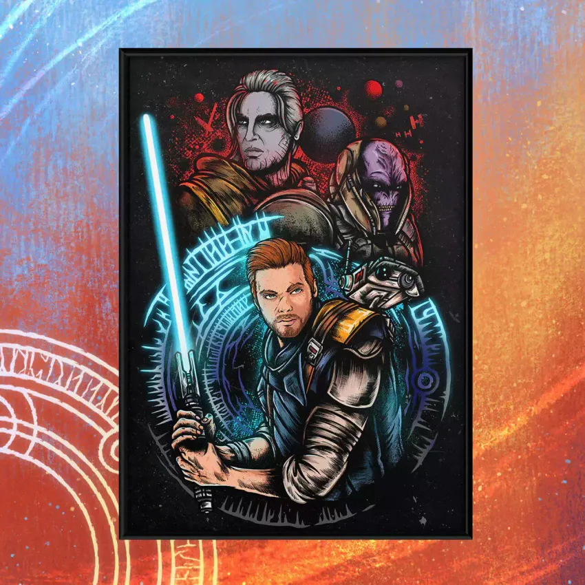 Постер "Star Wars: Jedi Survivor" Постер "Star Wars: Jedi Survivor"