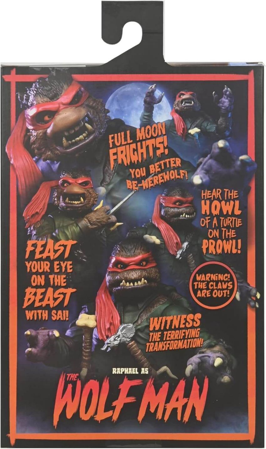 Ultimate TMNT Universal Monsters: Raphael As The Wolfman