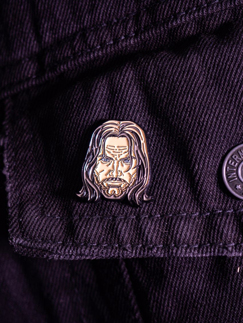 Металлический пин "Lord of the Rings: Aragorn"