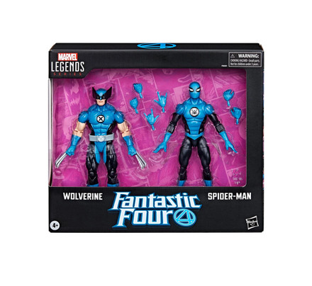 Wolverine and Spider-Man — Fantastic Four Marvel Legends 2-Pack