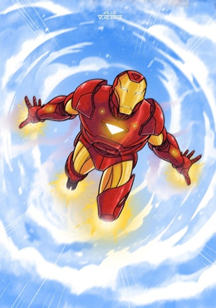 Открытка "Iron Man"