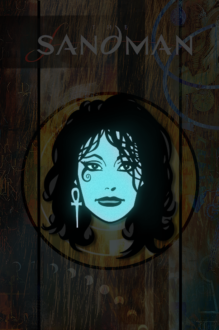 Металлический пин "Sandman: Death"