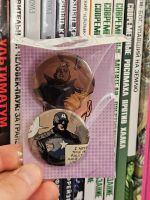 Набор значков из комикса Civil War (2015) Secret Wars #5