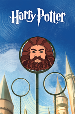 Металлический пин "Harry Potter: Hagrid"