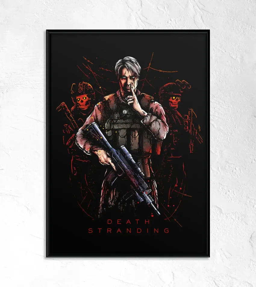 Постер "Death Strading. Cliff Unger"