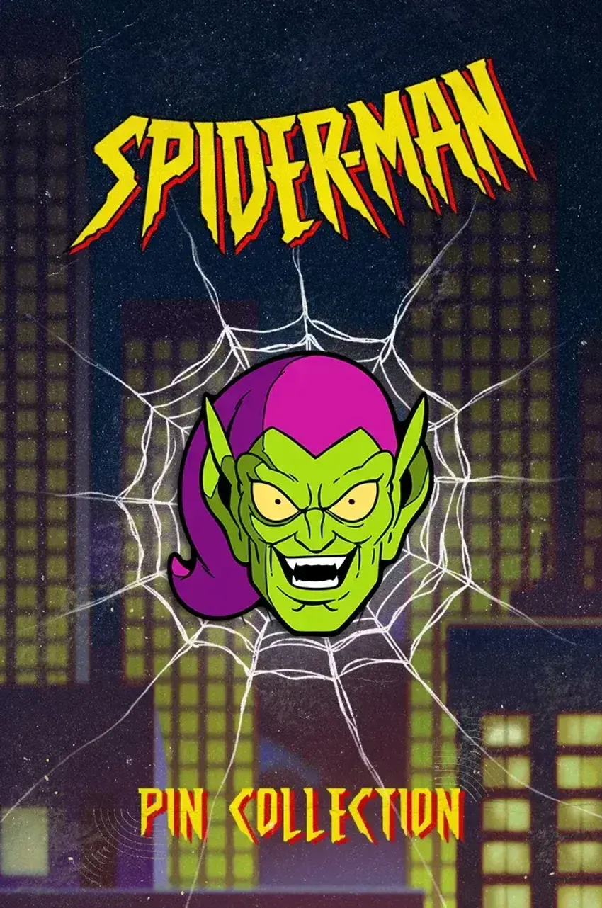 Металлический пин "Spider-Man 1994: Green Goblin"