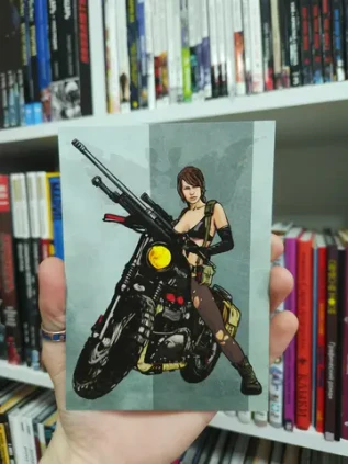 Открытка "Metal Gear Solid. Quiet"