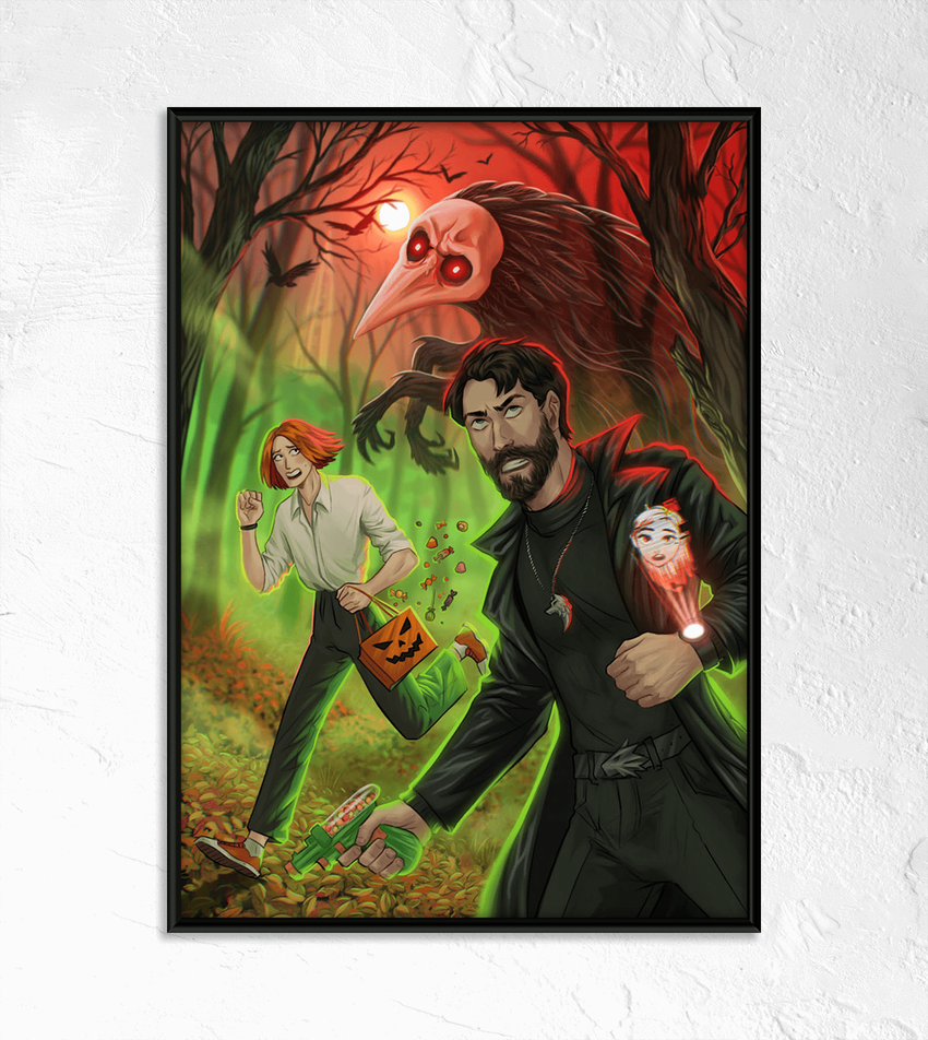 Постер "Разумовский и Волков: Хэллоуин"