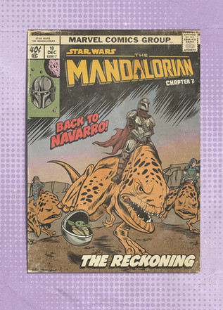 Открытка "Star Wars: Mandalorian. Chapter 07 "The Reckoning"