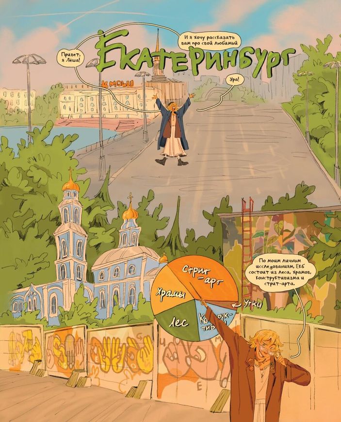 Города России в комиксах. От Москвы до Хабаровска