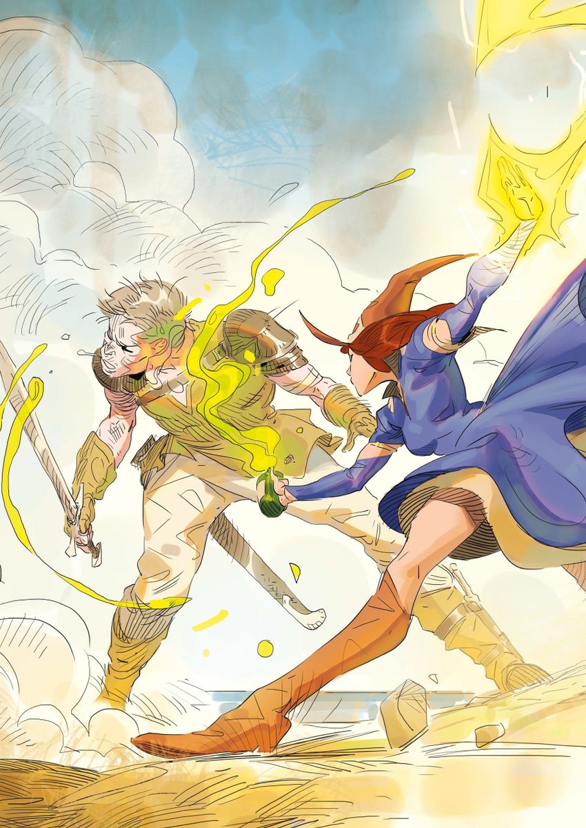 Колдун и Ведьма ( с автографом художника)