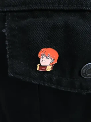 Металлический пин "Harry Potter: Ron"