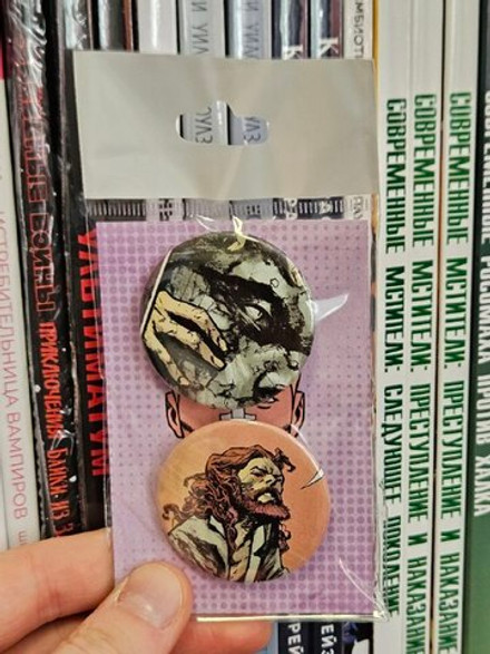 Набор значков из комикса Lucifer (2018) #2