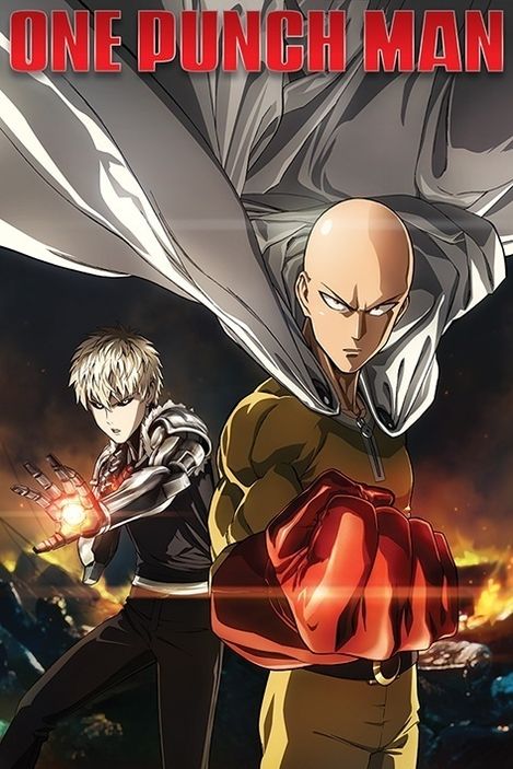 Лицензионный постер (207) One Punch Man (Destruction)