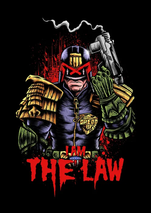 Открытка &quot;Judge Dredd&quot;