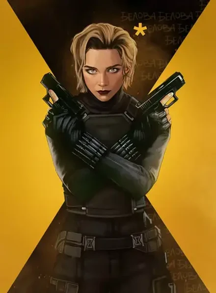 Открытка "Thunderbolts: Yelena Belova"