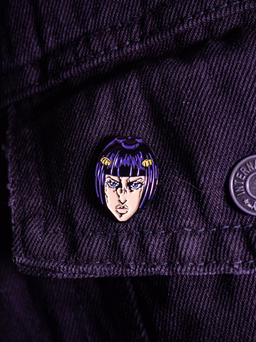 Металлический пин "JoJo Golden Wind Bucciarati"