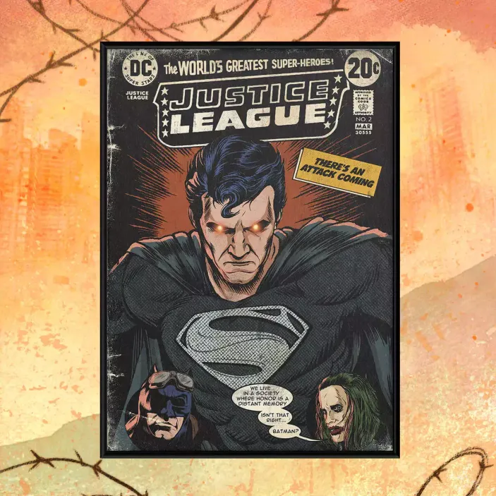 Постер &quot;Snyder&#39;s Justice League #2: We Live In A Society&quot;