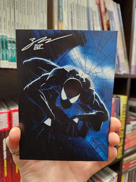 Открытка "Spider-Man Black"