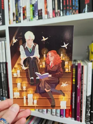 Открытка "Harry Potter: Dramione"