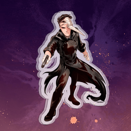 Акриловый стенд "Майор Гром: Игра. Олег Волков" (Комикс)