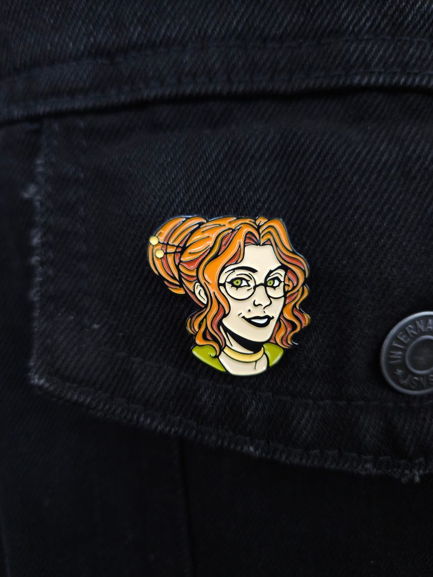 Металлический пин "BUBBLE #13: Уля"