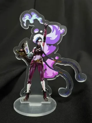 Акриловый стенд "Arcane: Jinx"