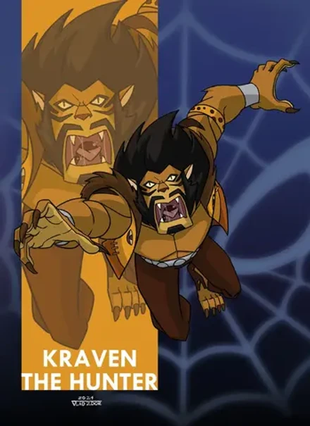 Открытка "Spectacular Spider-Man: Kraven"
