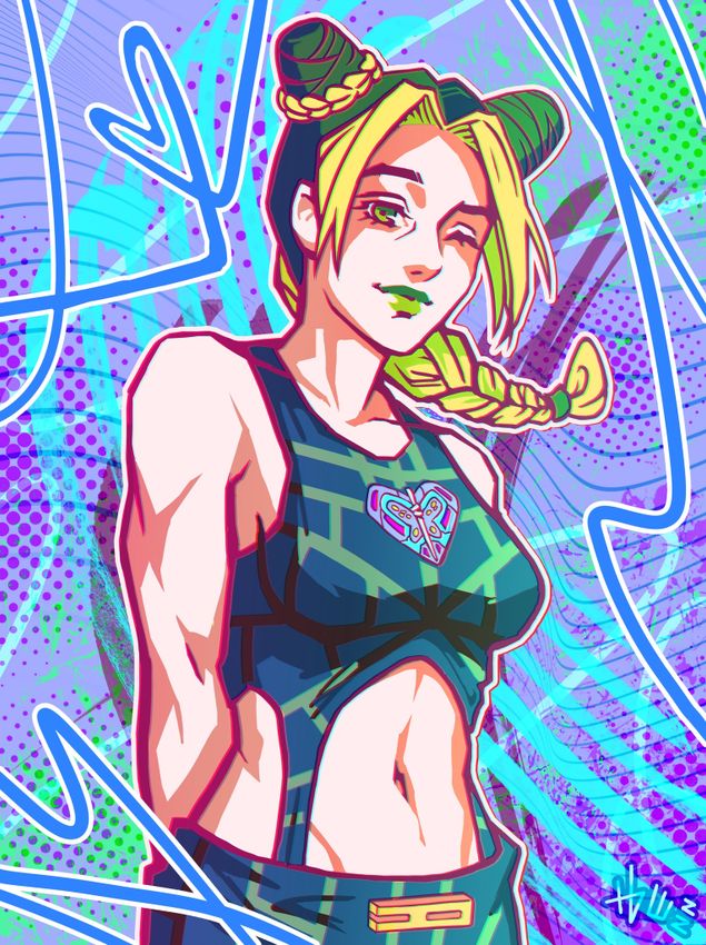Открытка "Jolyne" Открытка "Jolyne"