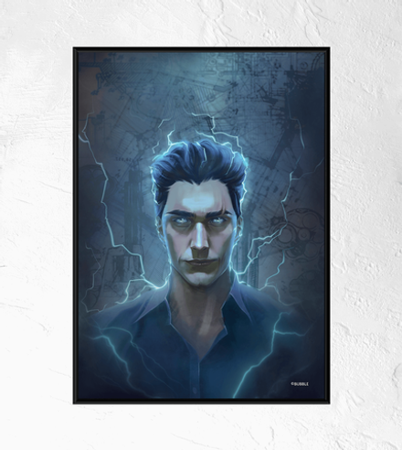 Постер “Bubble Icons: Август ван дер Хольт”