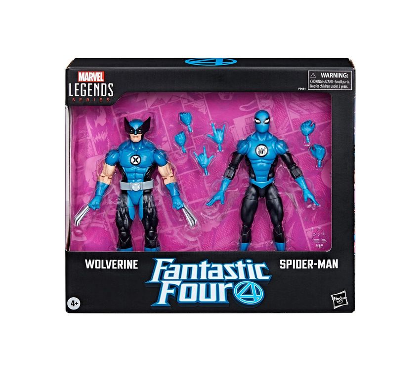 Wolverine and Spider-Man — Fantastic Four Marvel Legends 2-Pack
