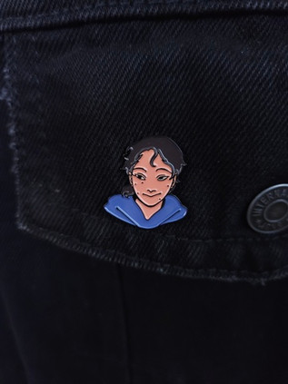 Металлический пин "СМЫСЛ. Эрни"