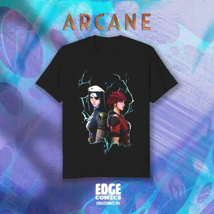 Футболка &quot;Arcane: Piltover&#39;s Finest&quot;