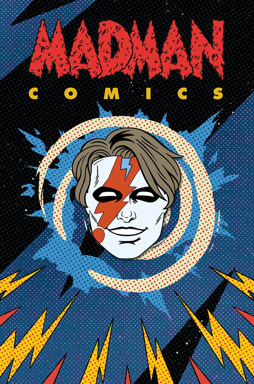 Металлический пин "Madman"