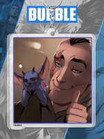 Акриловый брелок "Бесобой: Данила и Шмыг"