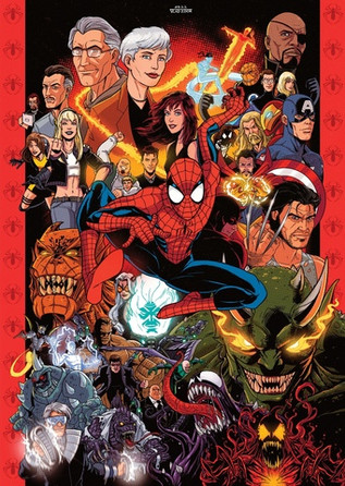 Постер "Ultimate Spider-Man Tribute"