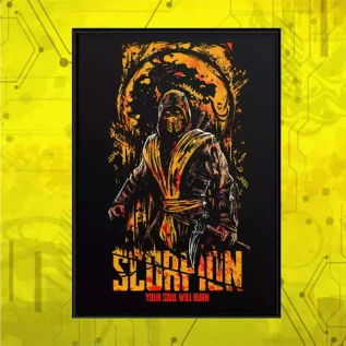Постер "Mortal Kombat: Scorpion"
