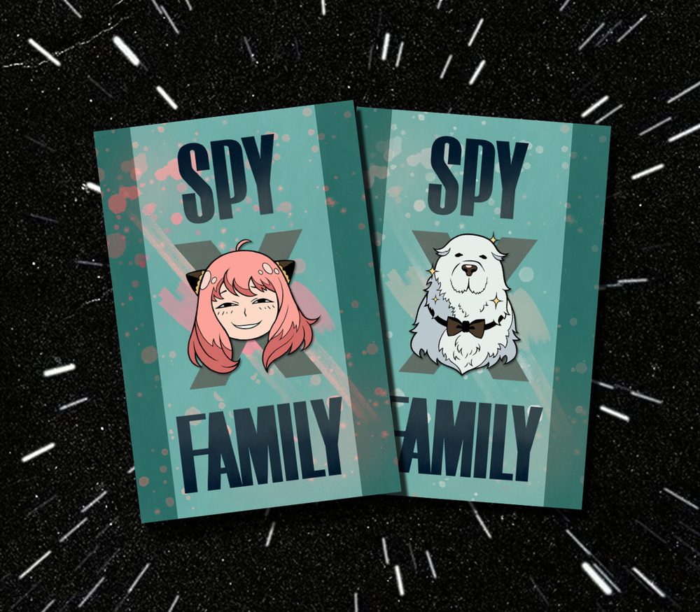 Набор пинов &quot;Spy x Family&quot;